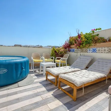 Apartamento Luxury Bright Penthouses With Jakkuzzi,valletta And Marina Views - Vip Feel Santa Vennera