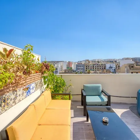 Apartamento Luxury Bright Penthouses With Jakkuzzi,valletta And Marina Views - Vip Feel Santa Vennera