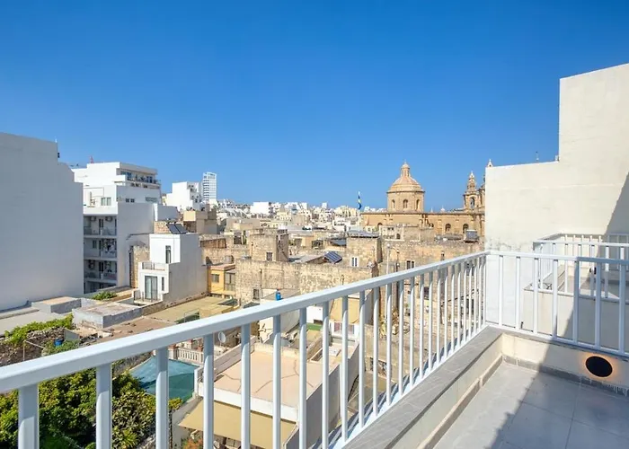 Apartman Luxury Bright Penthouses With Jakkuzzi,valletta And Marina Views - Vip Feel Santa Venera