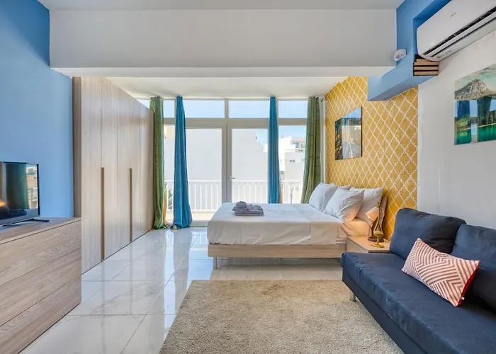 Luxury Bright Penthouses With Jakkuzzi,valletta And Marina Views - Vip Feel * Santa Vennera