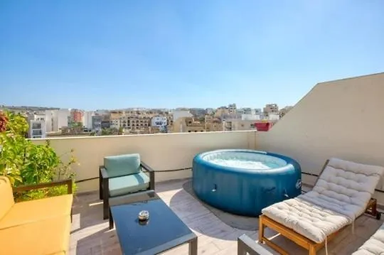 Apartman Luxury Bright Penthouses With Jakkuzzi,valletta And Marina Views - Vip Feel